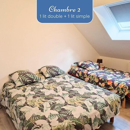 Sherman & Willy Jeep - 2 Maisons De Vacances, 4Min A Pied De La Plage - Parking Prive - Wifi Gratuit - Terrasse - Calme Saint-Côme-de-Fresné Pokoj fotografie