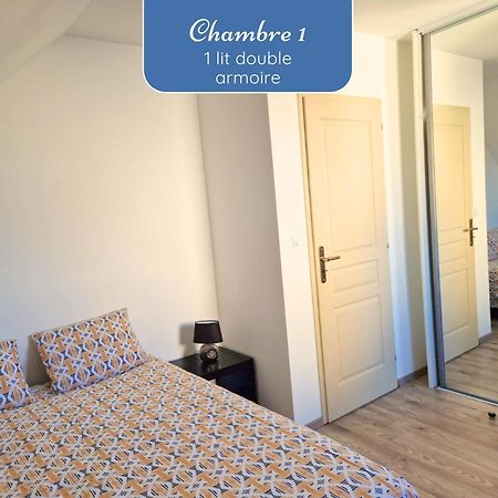 Sherman & Willy Jeep - 2 Maisons De Vacances, 4Min A Pied De La Plage - Parking Prive - Wifi Gratuit - Terrasse - Calme Saint-Côme-de-Fresné Pokoj fotografie