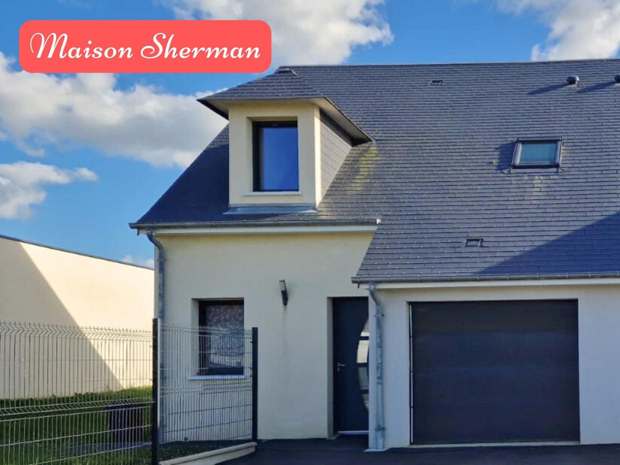Sherman & Willy Jeep - 2 Maisons De Vacances, 4Min A Pied De La Plage - Parking Prive - Wifi Gratuit - Terrasse - Calme Saint-Côme-de-Fresné Pokoj fotografie